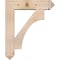 Ekena Millwork Westlake Arts and Crafts Smooth Bracket w/ Offset Brace, Douglas Fir, 7 1/2"W x 30"D x 36"H BKT0806X30X36WTL03SDF - alternate 3